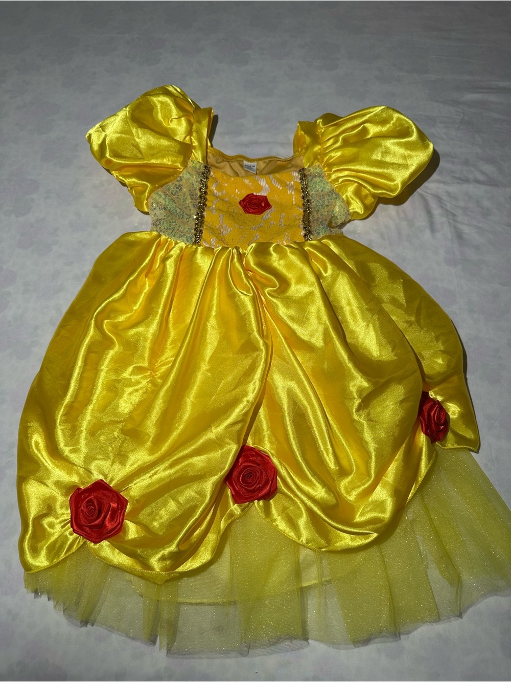 Belle Disney princess dress or Costume - Dress up! So cute! SIZE 7 Years